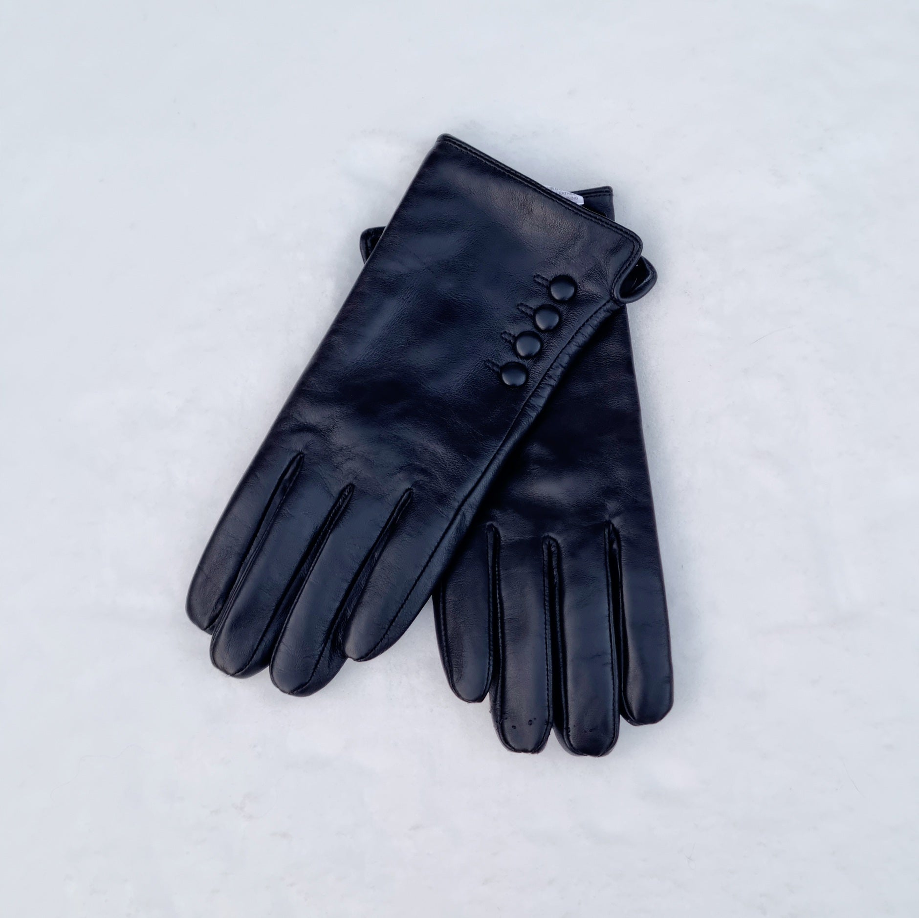Isolde black gloves