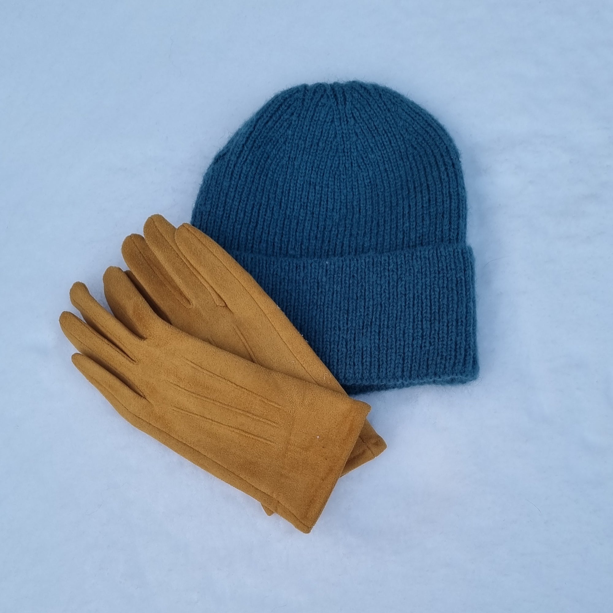Frost yellow gloves