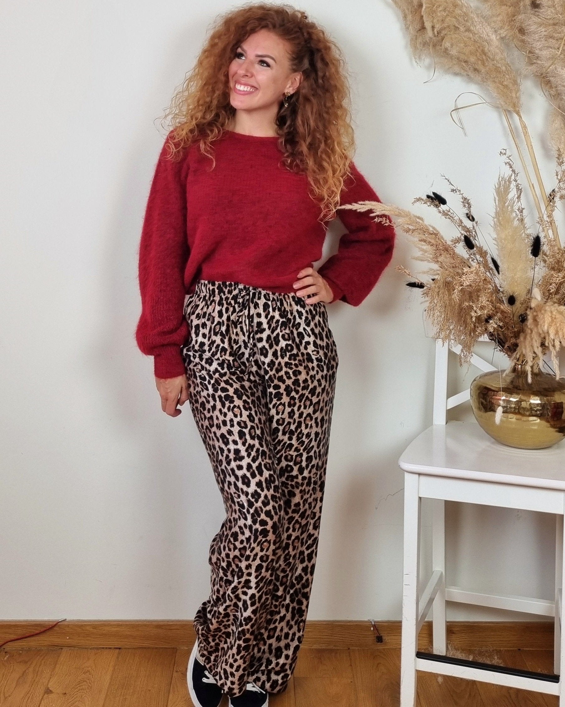 Clara leopard Pants