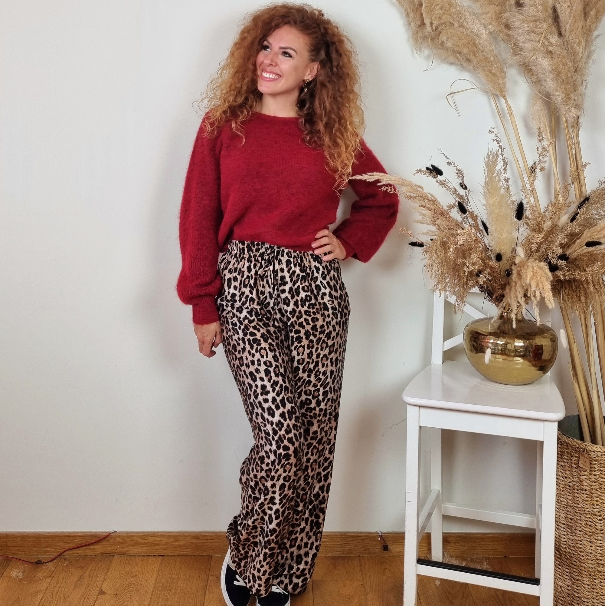 Clara leopard Pants