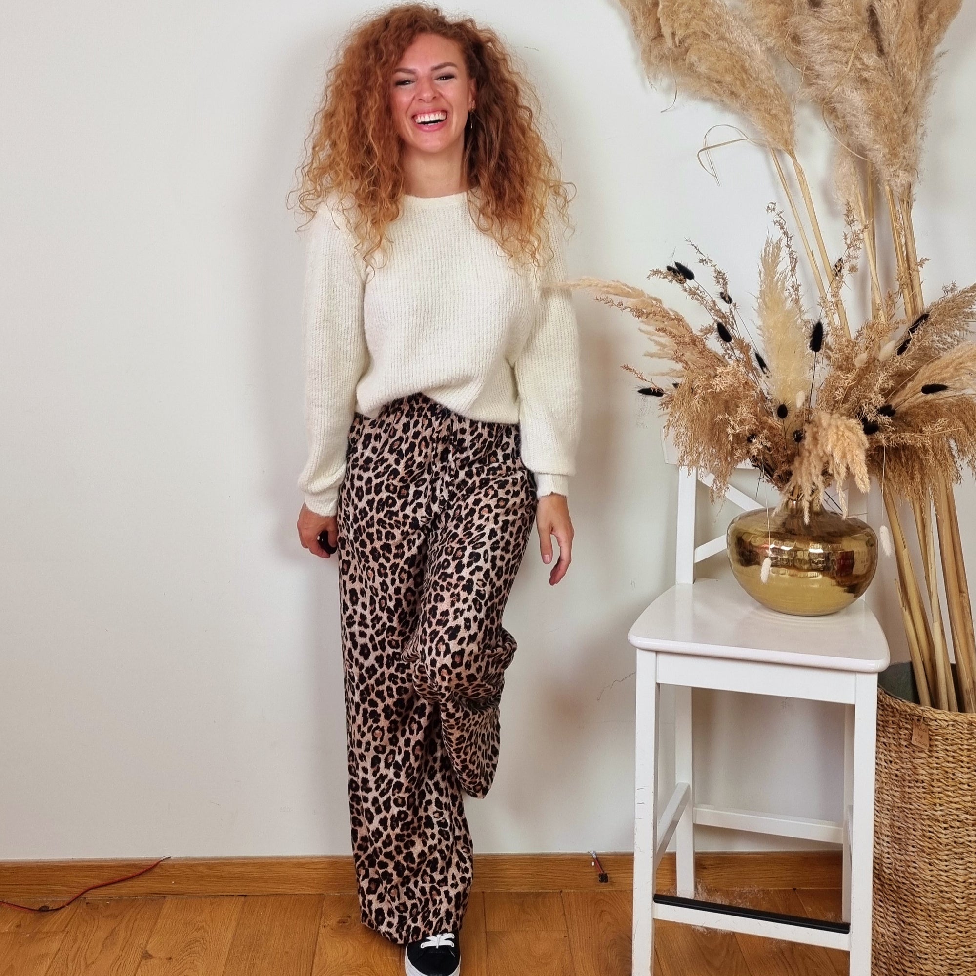 Clara leopard Pants