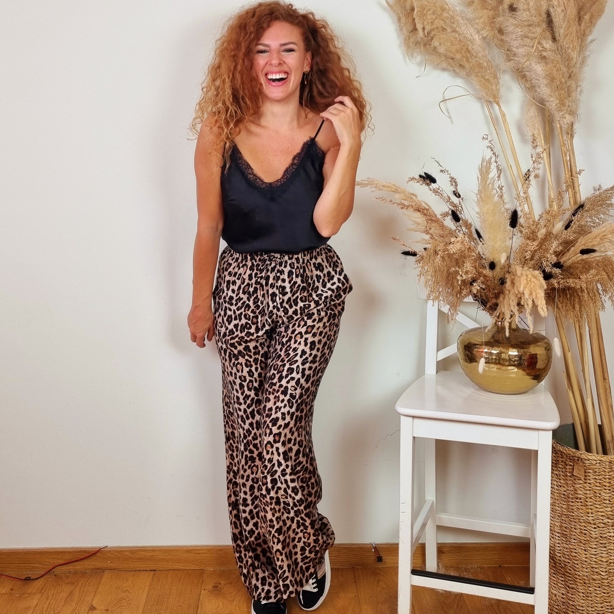 Clara leopard Pants