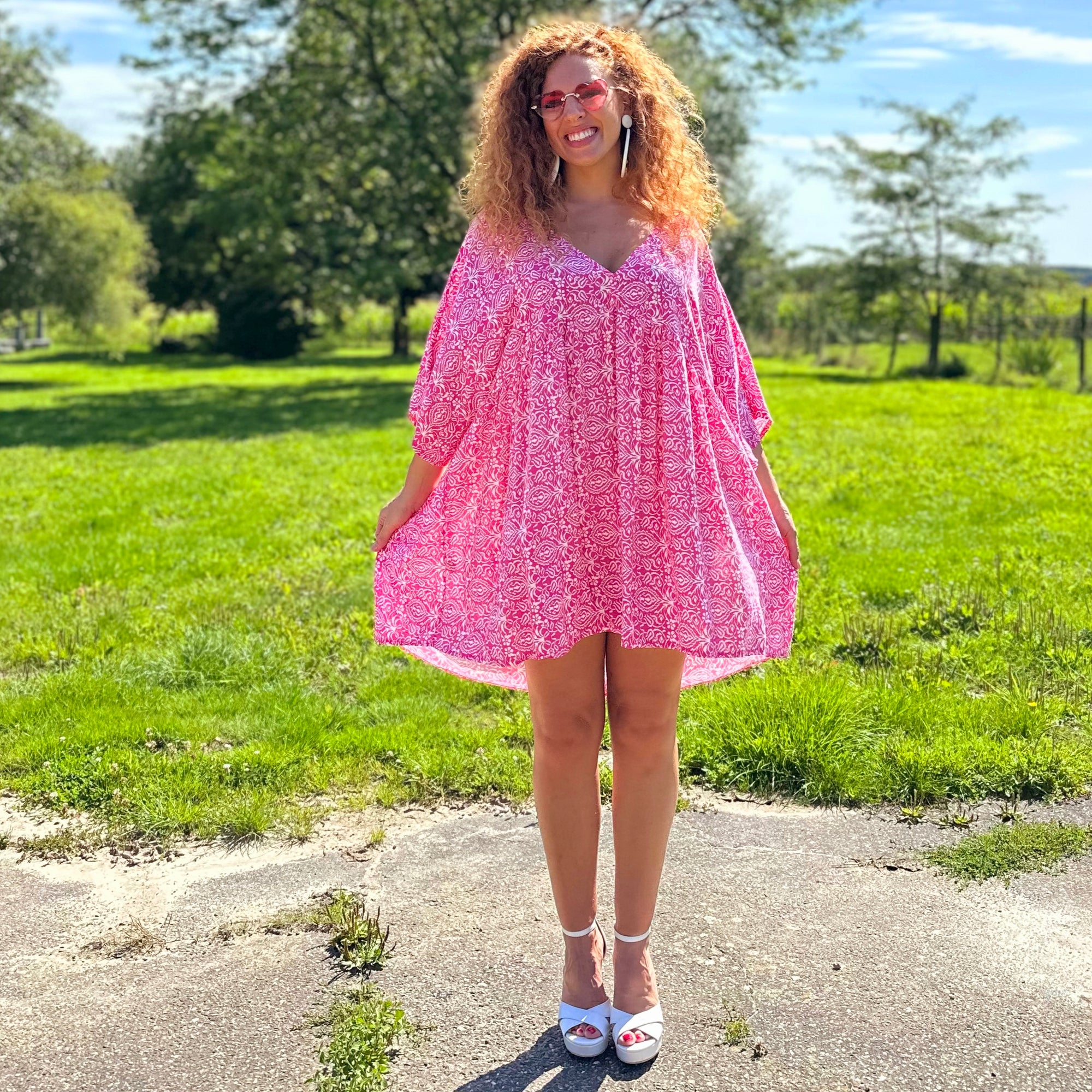 Coco pink dress