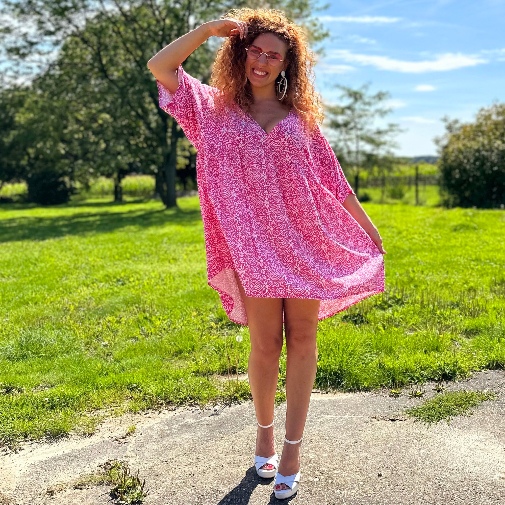 Coco pink dress