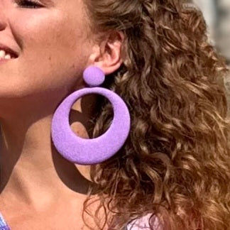 Cascade lila earrings