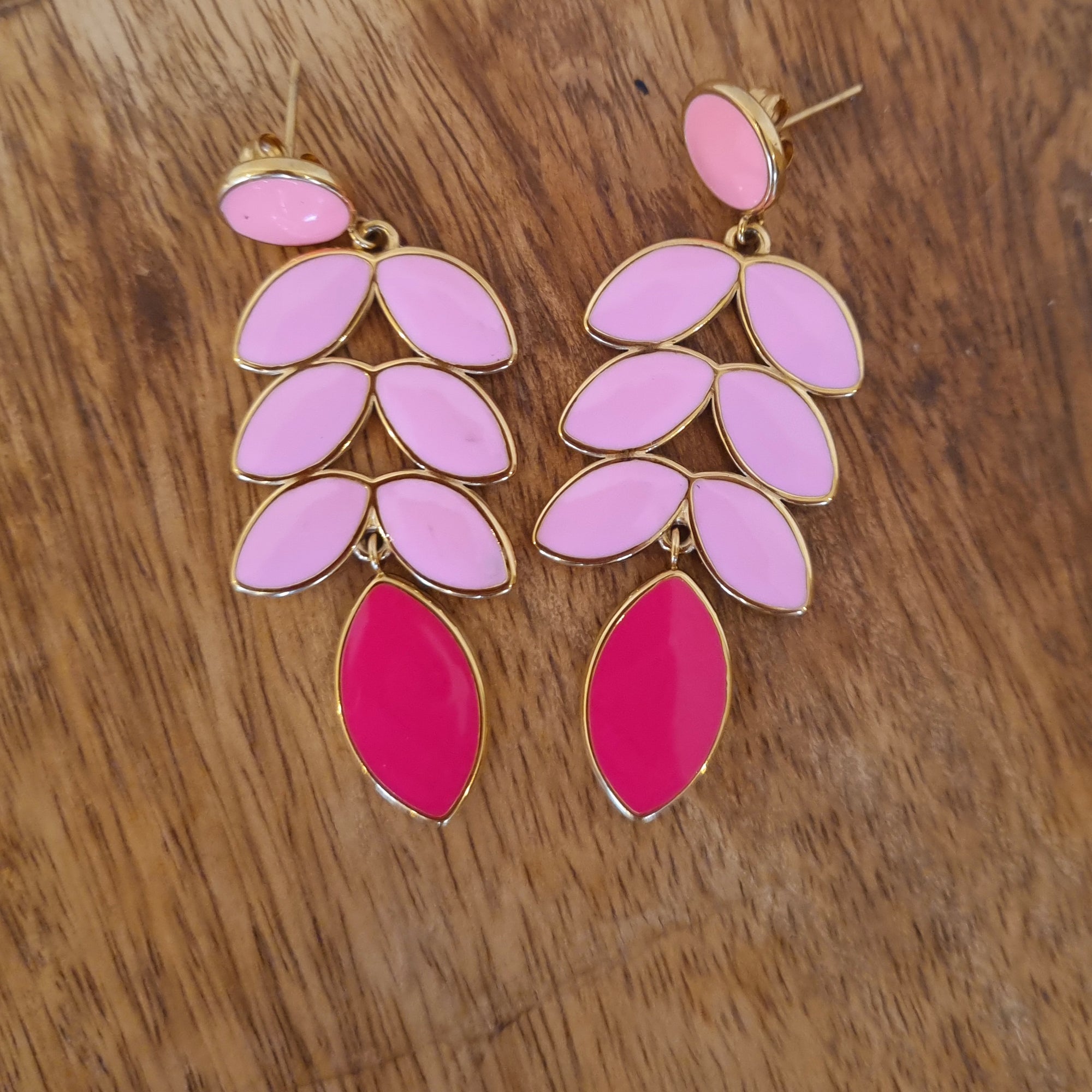 Elize pink earrings