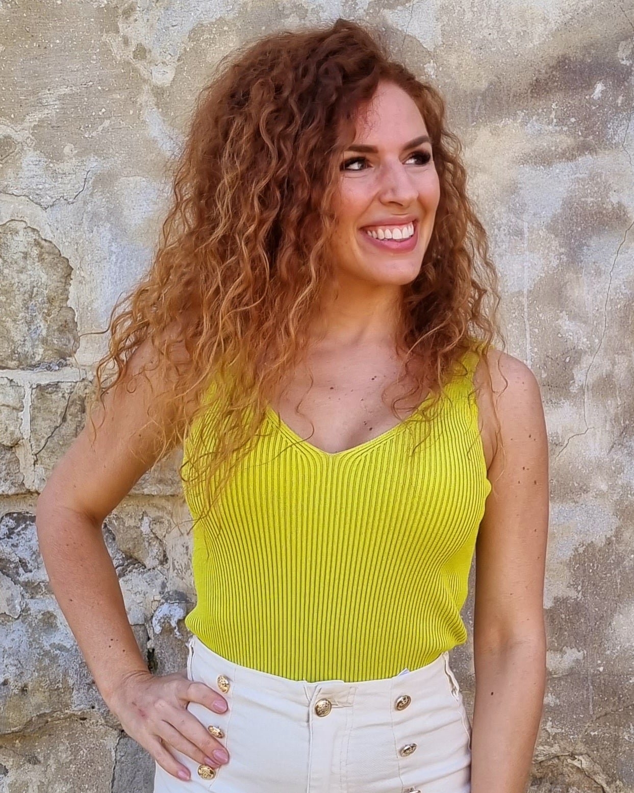 Maya yellow top