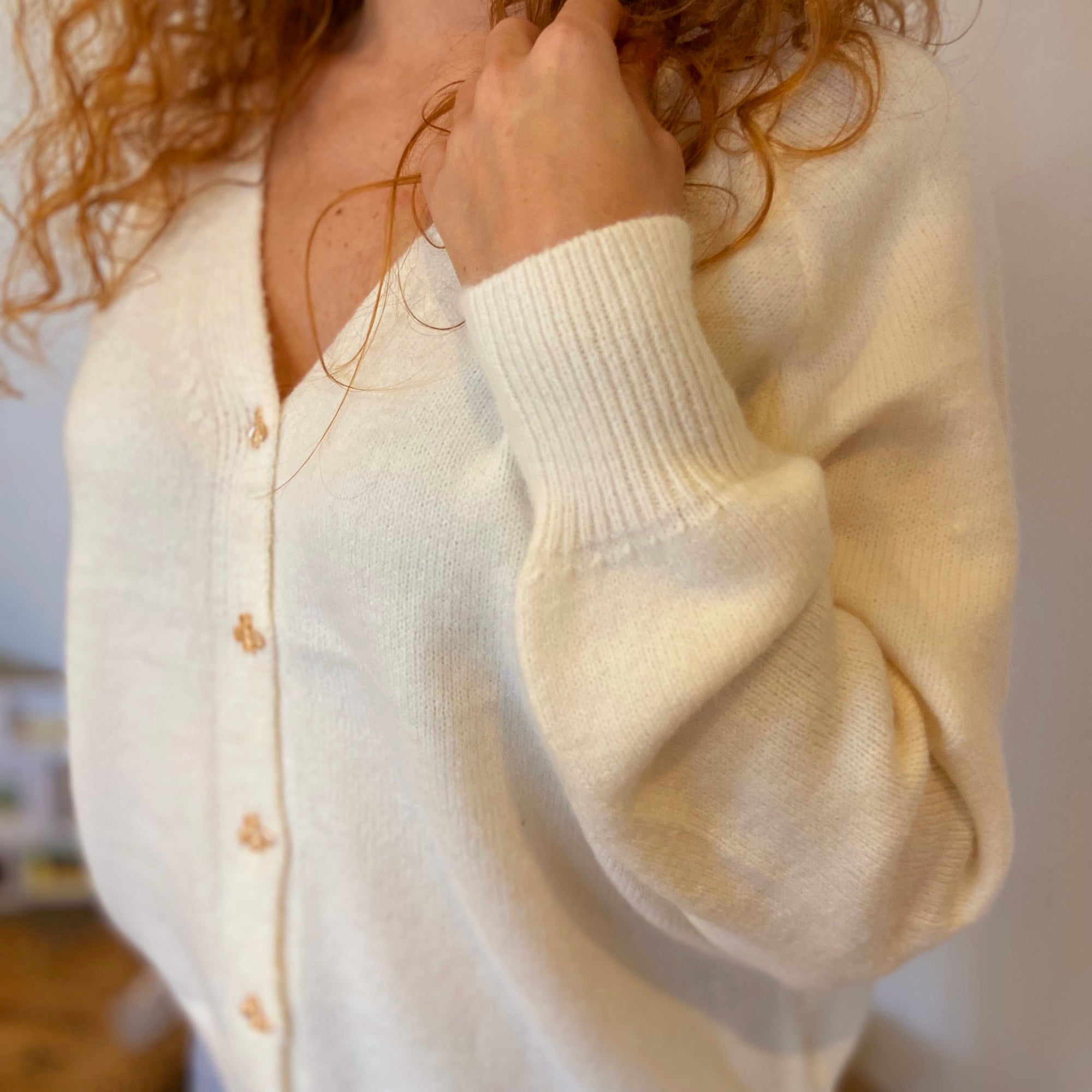 Faye cream sweater