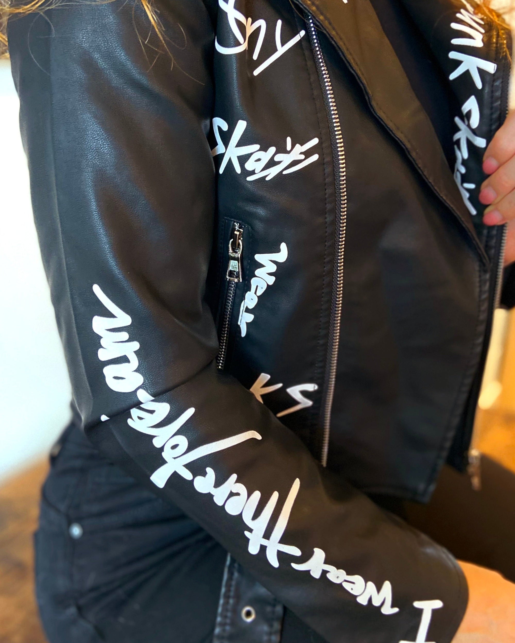 Kyra leather jacket