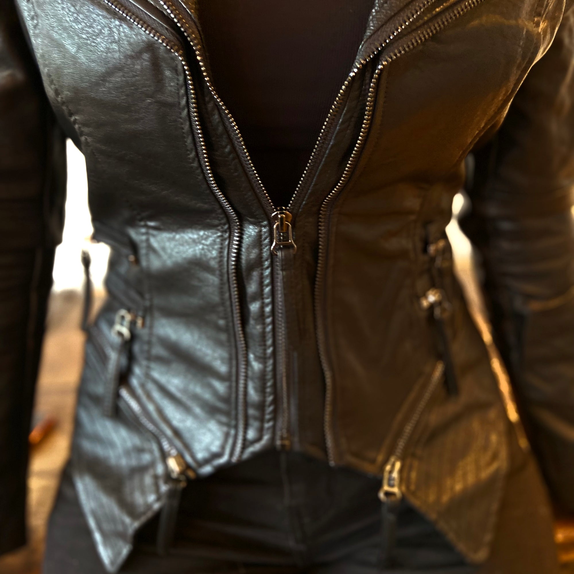 Anne leather jacket